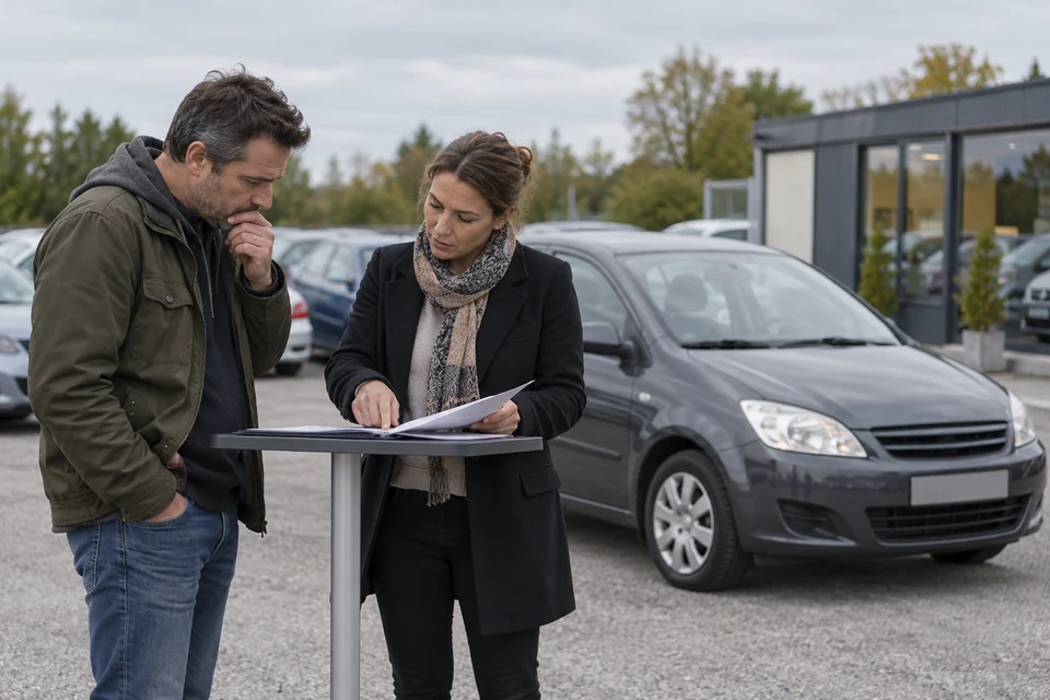 Examen du budget automobile avant un contrat de location.